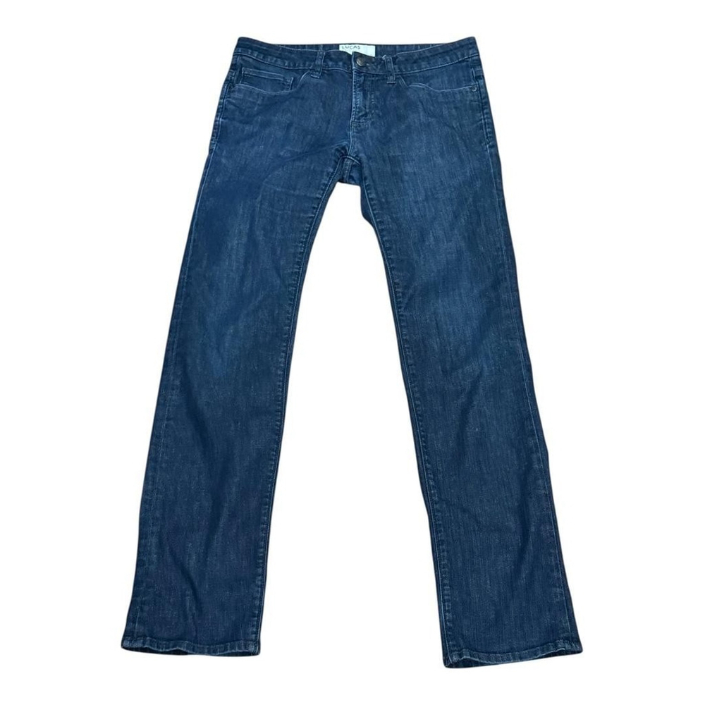 RW&CO. Lucas Jeans Mens 29x32 Slim Fit Stretch Denim Medium Wash Zip Fly